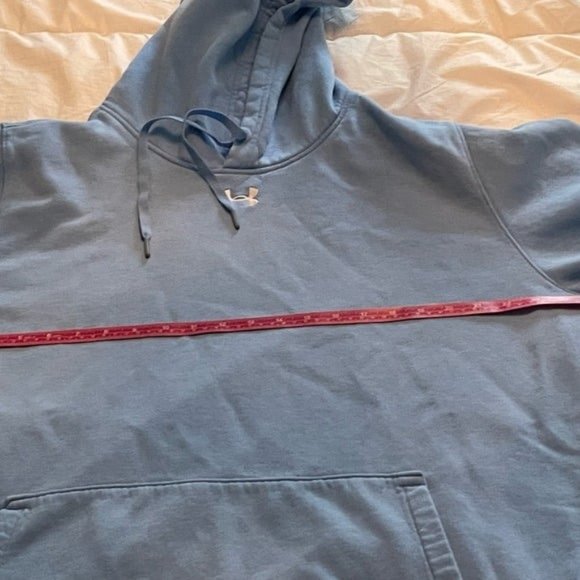 Under Armour Men’s XXL Loose Fit Cold Gear Hoodie - Powder Blue - Picture 6 of 11
